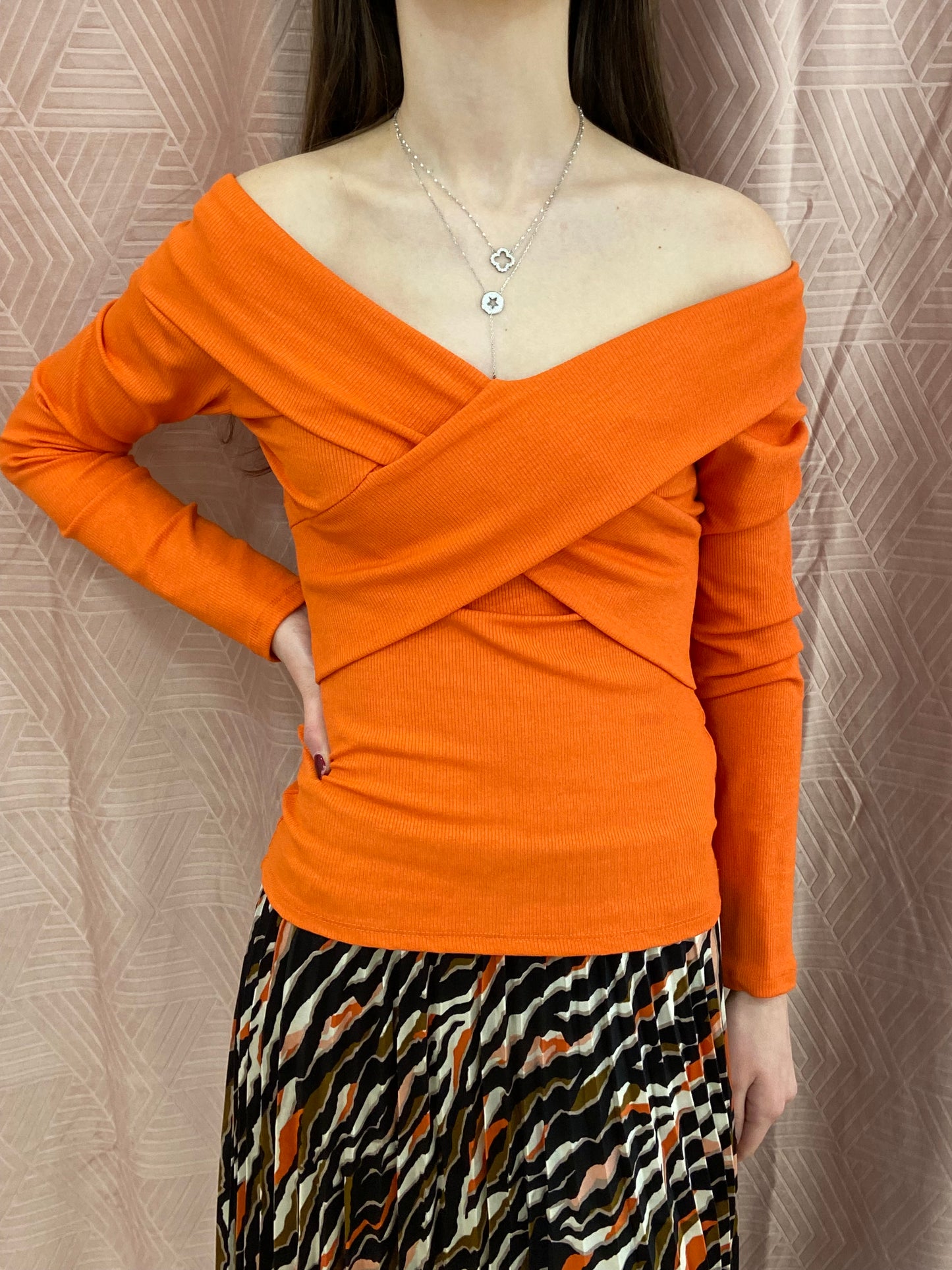 Top orange FANNY