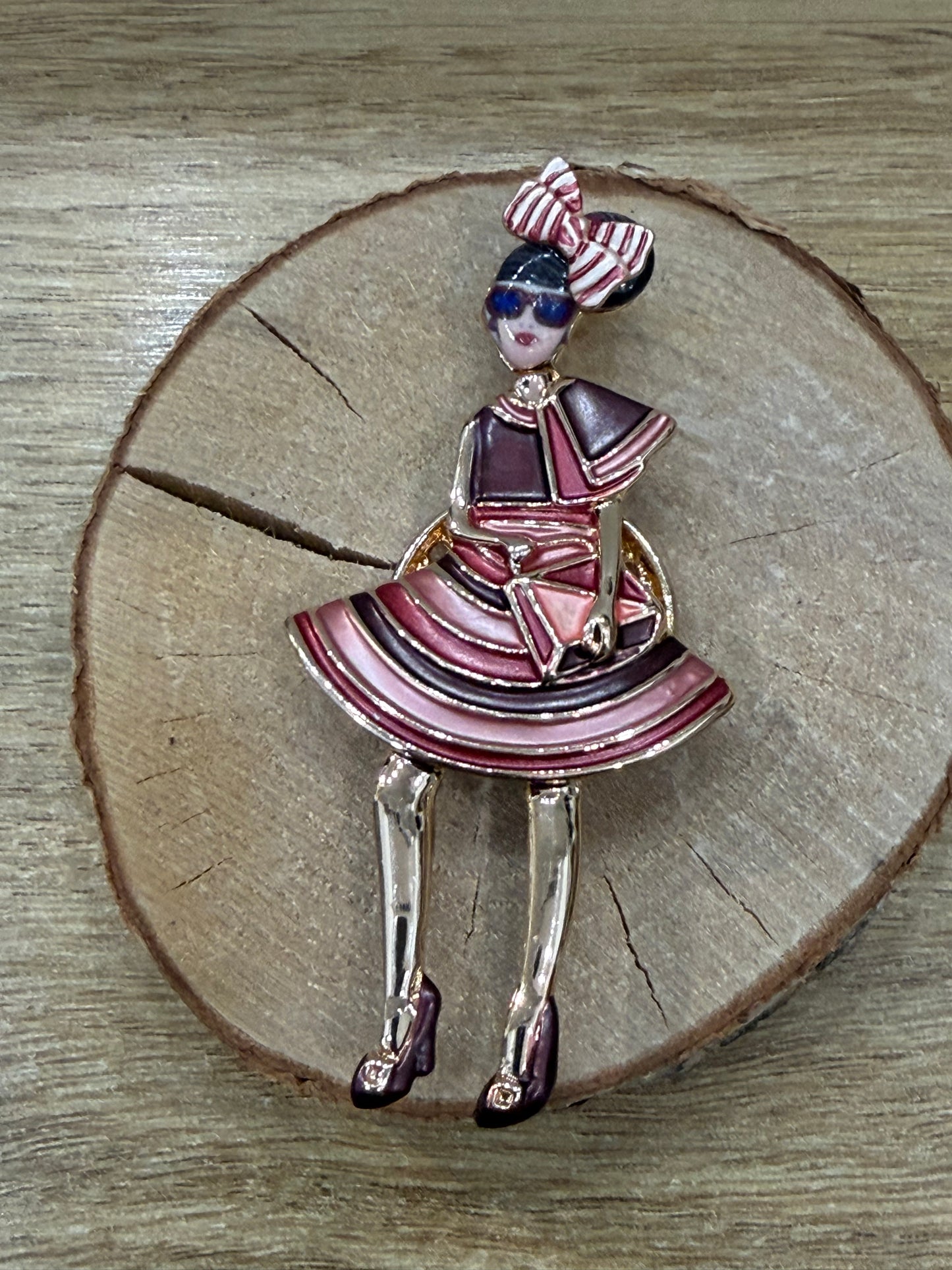Broche pin up