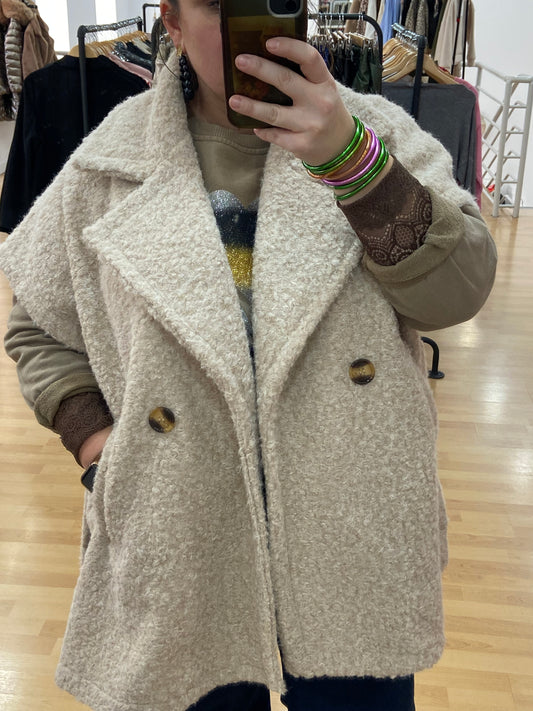Veste beige LUDVINA
