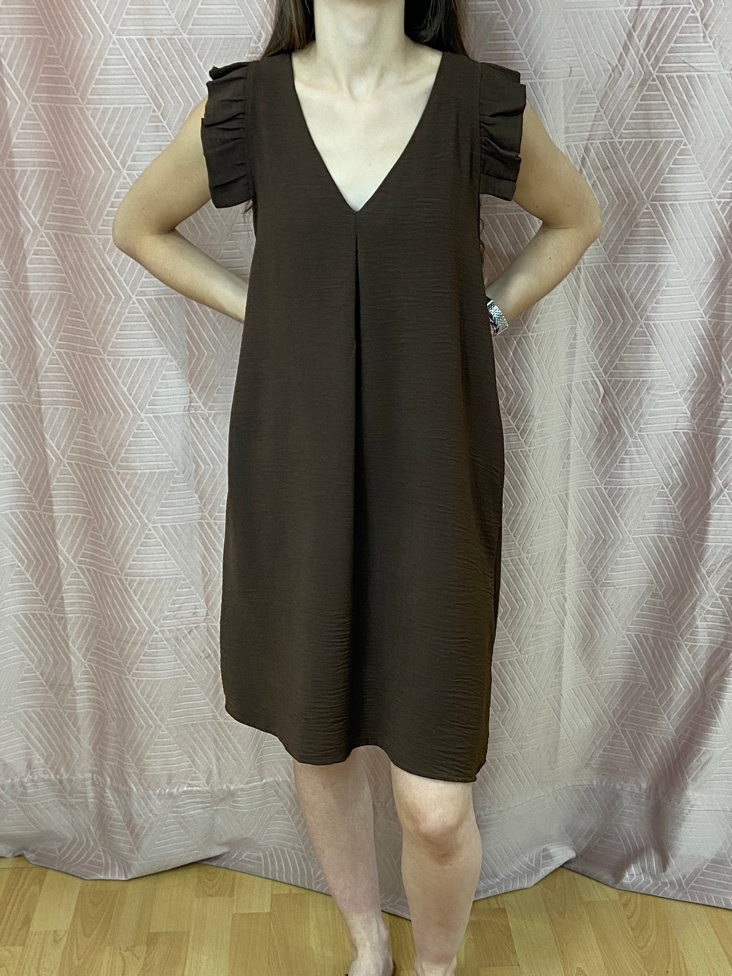 Robe marron SERINE