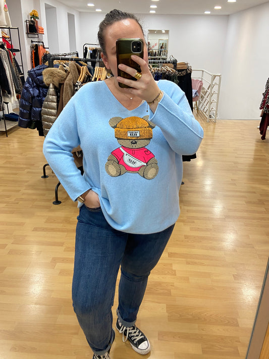 Pull bleu BEAR