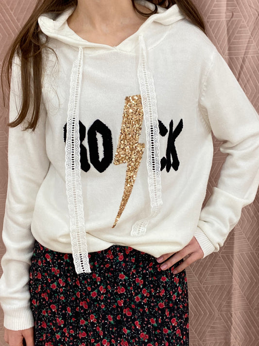 Pull noir ÉCLAIR