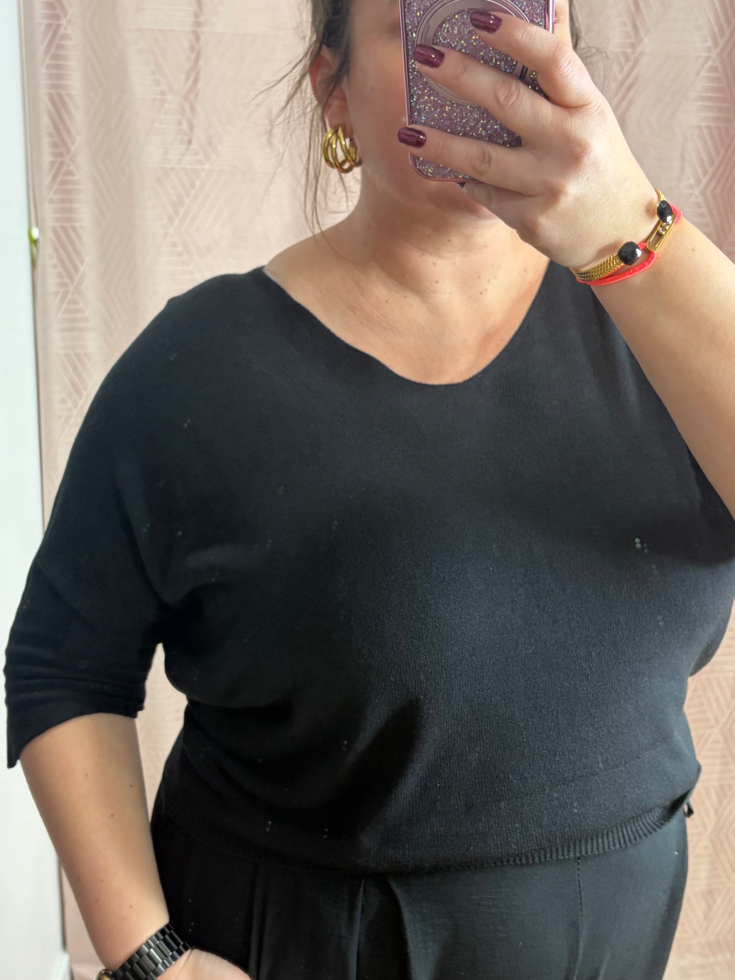 Pull noir SAM