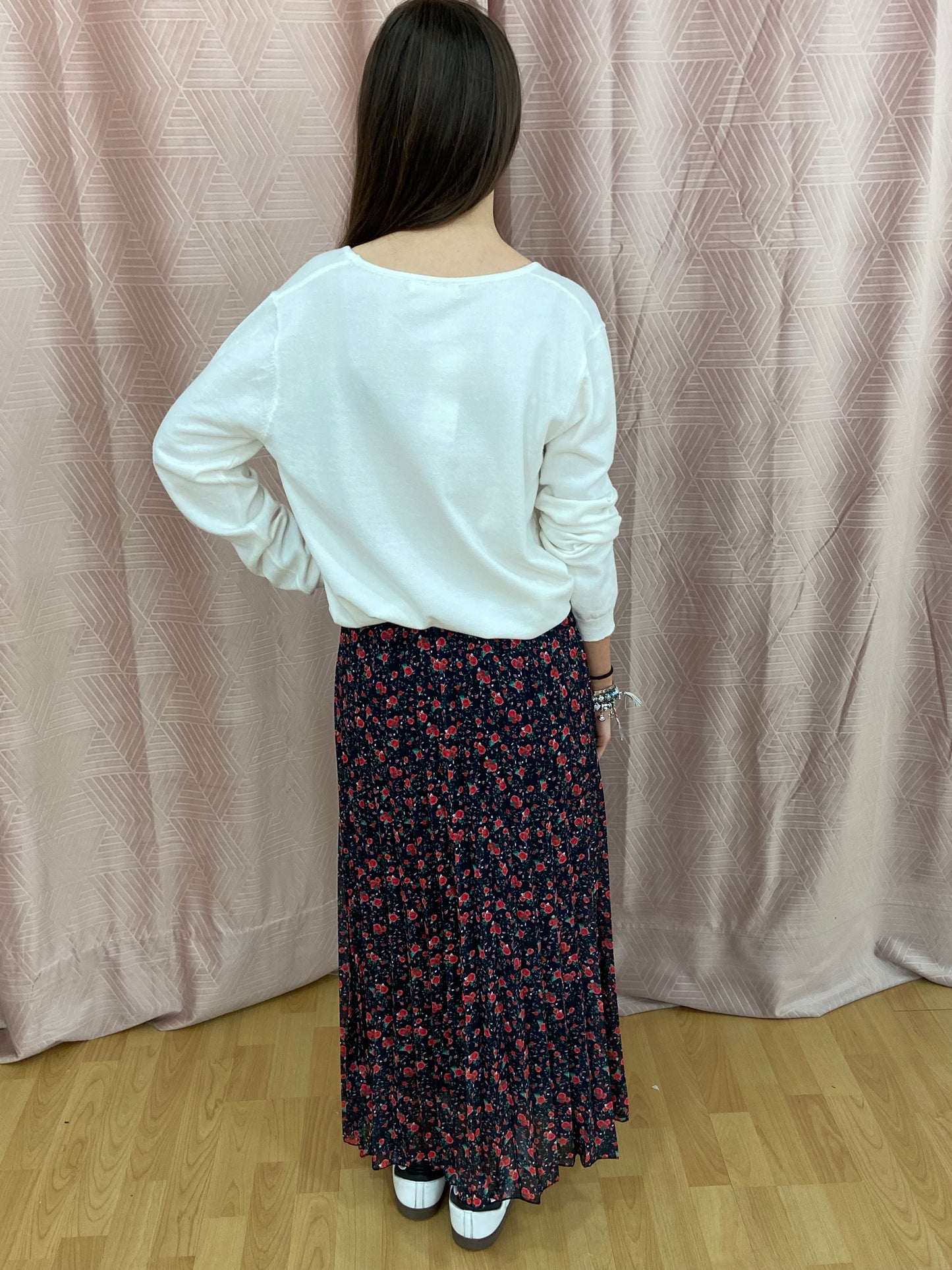 Pull blanc BUFFLE