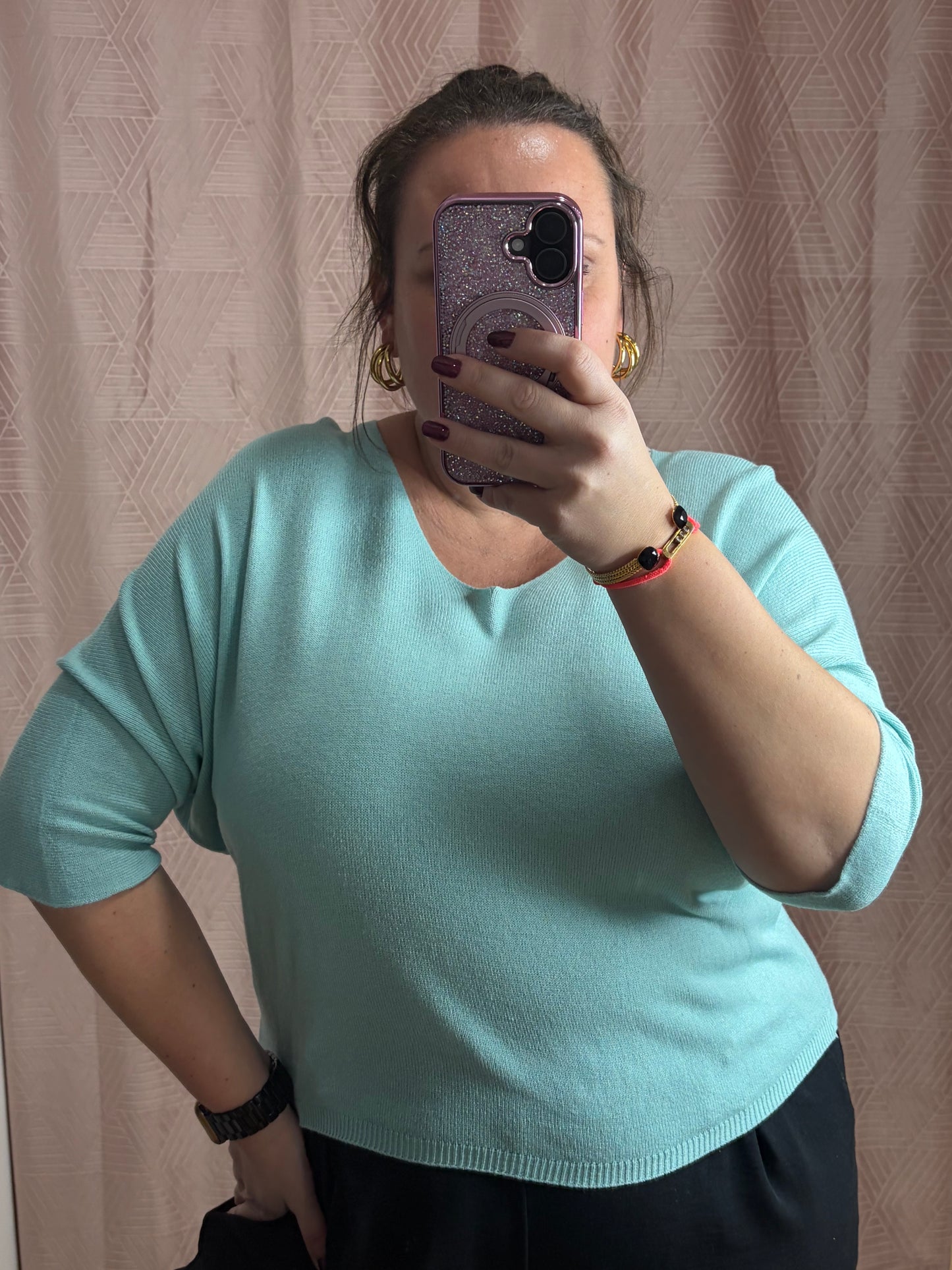 Pull bleu océan SAM