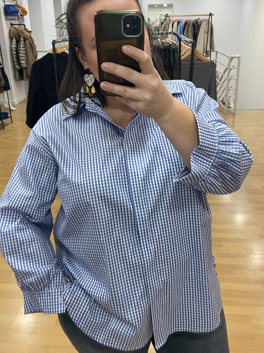 Chemise bleu VICHY