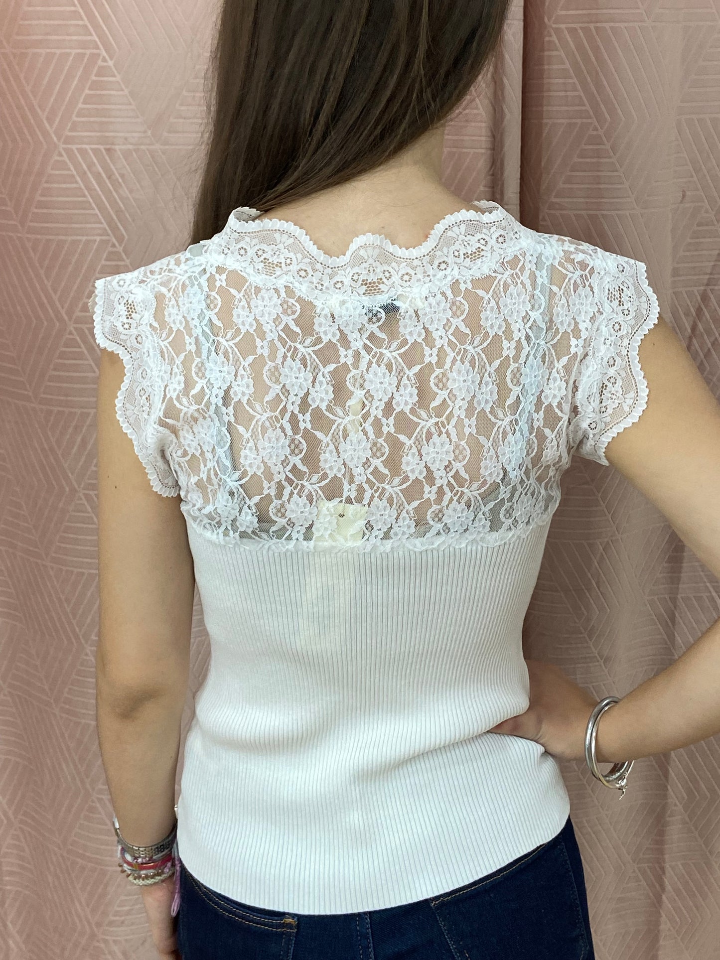Top blanc CARLA