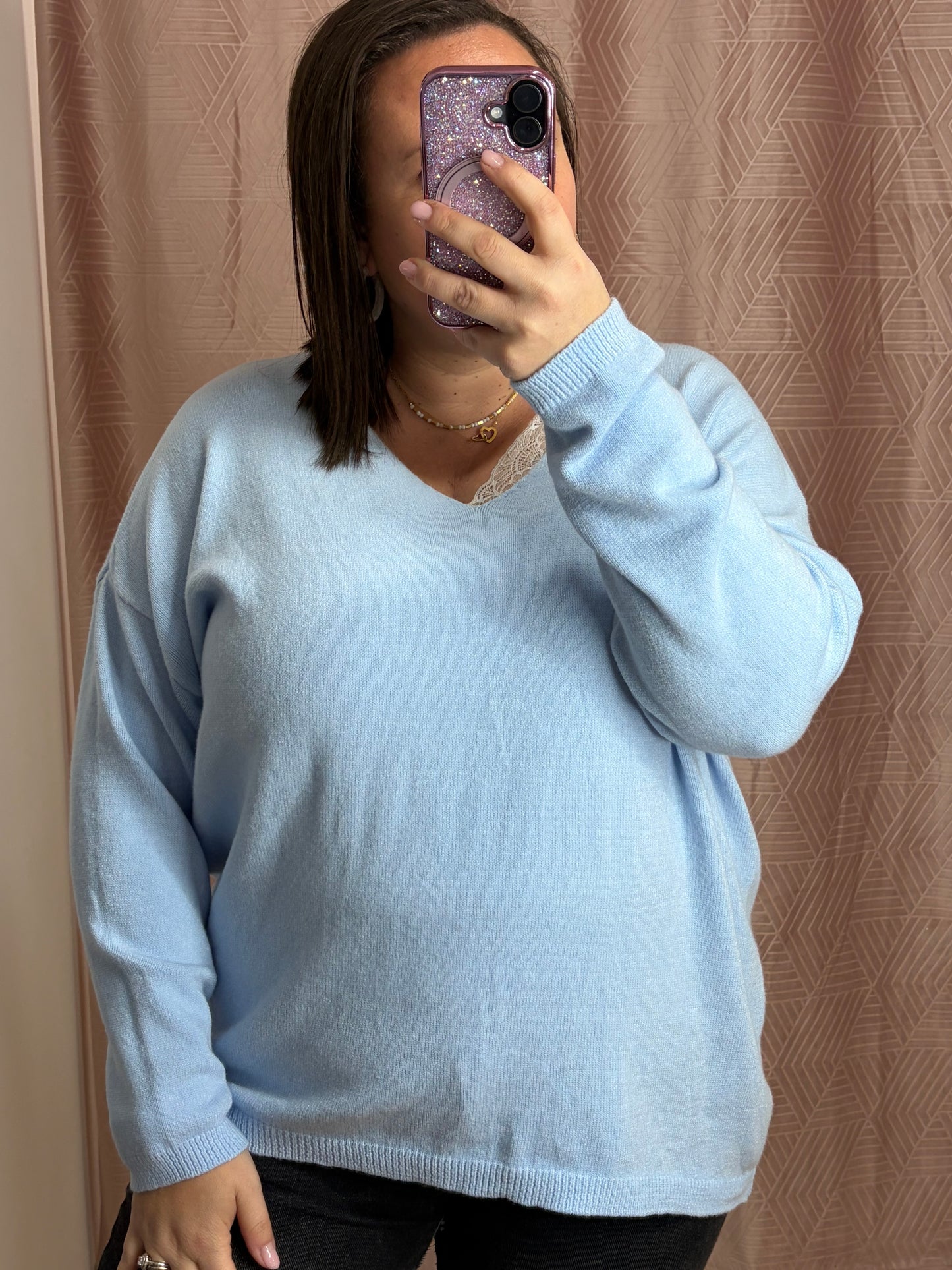 Pull bleu ciel GT GOODVIBES