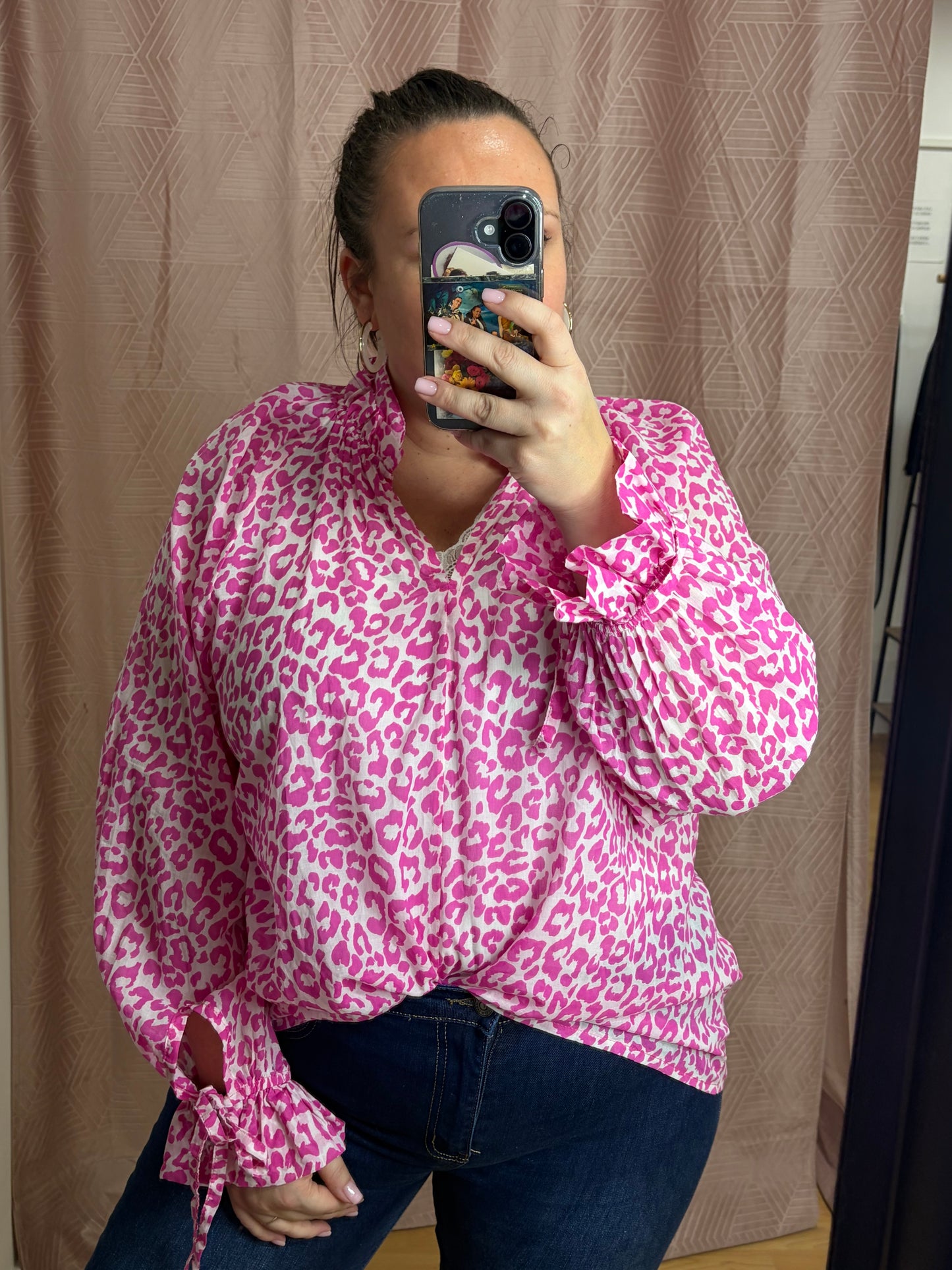 Blouse fuchsia GT SPRING