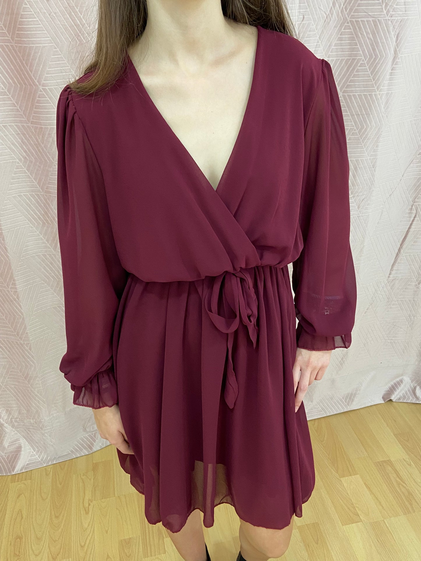Robe bordeaux CLASSIQUE