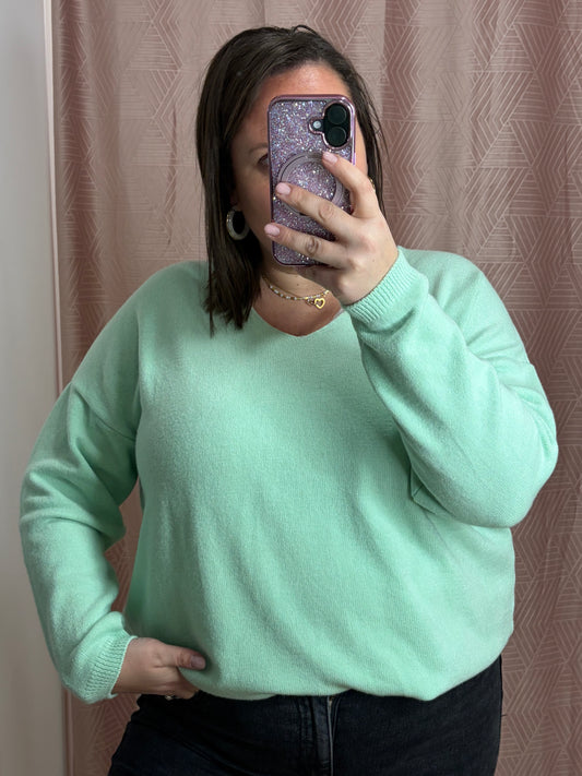 Pull vert d'eau GT GOODVIBES