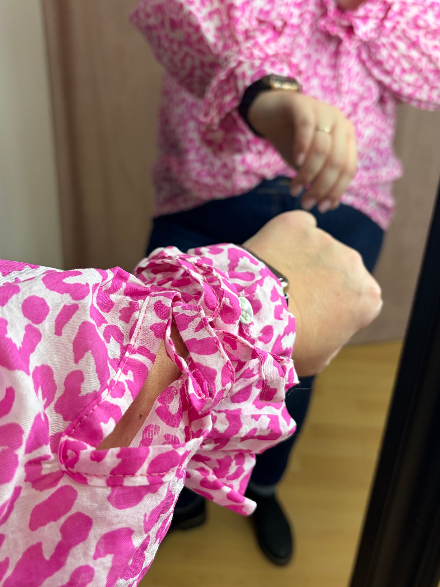 Blouse fuchsia GT SPRING