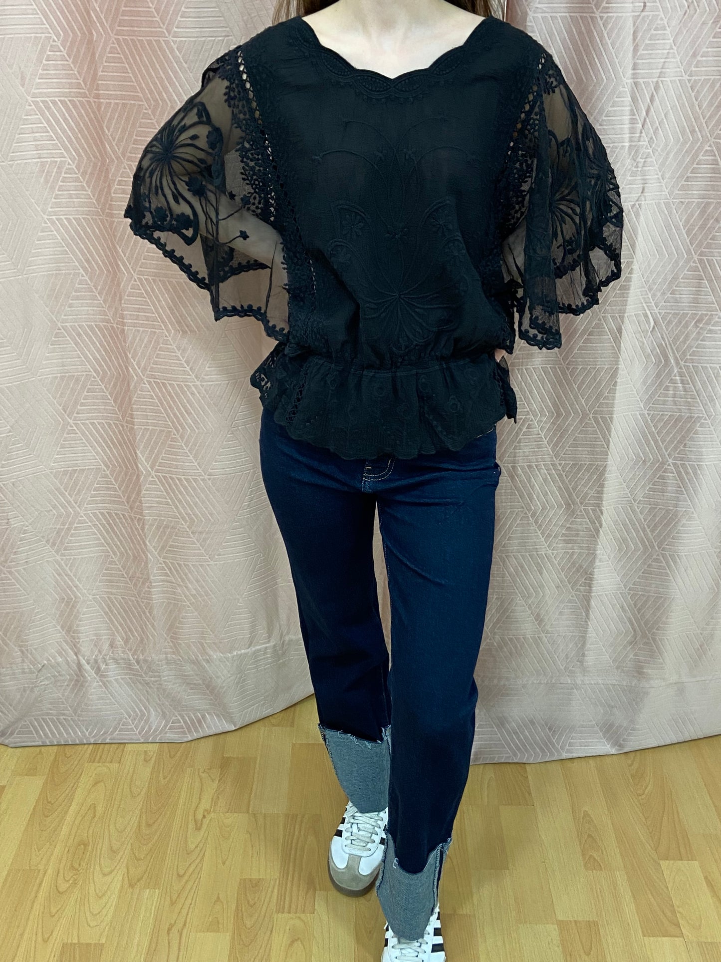 Blouse noire GIGI