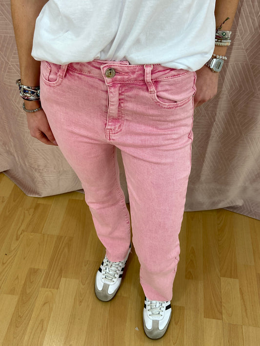 Jeans rose FOLYROSE