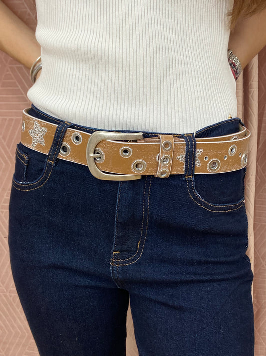 Ceinture camel STRASSETOILE