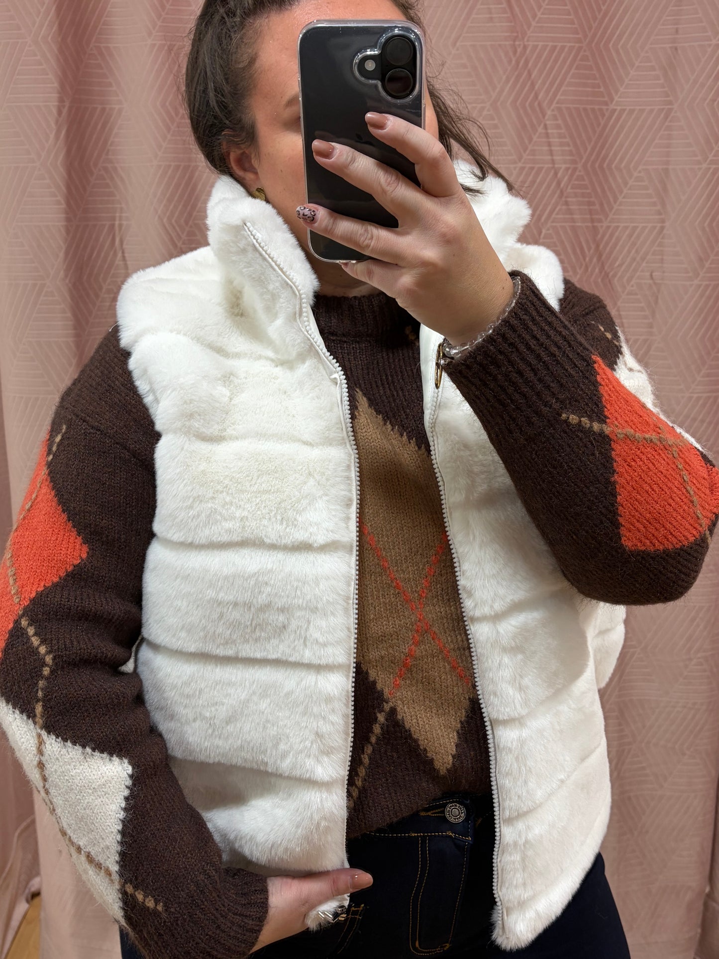 Gilet blanche GT MOUMOUTE