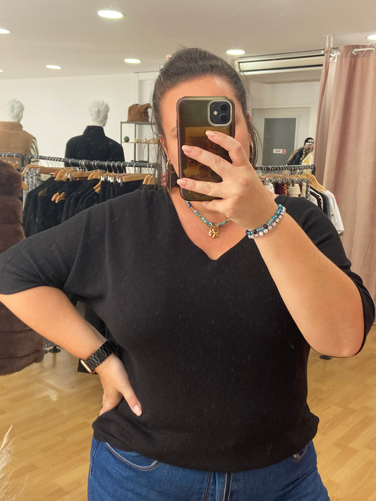 Pull noir LILOU