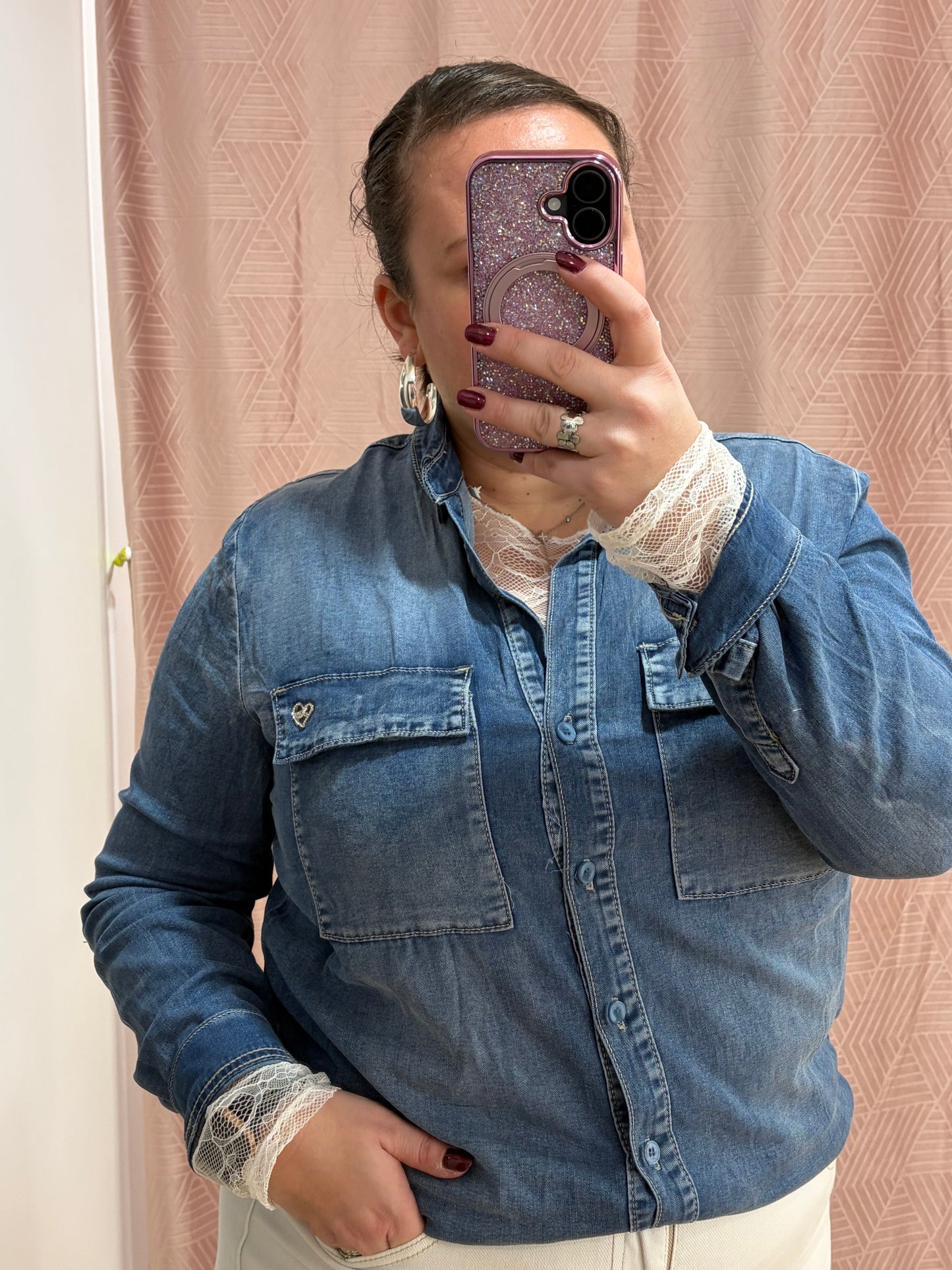 Chemise en jeans PLACE DU JOUR