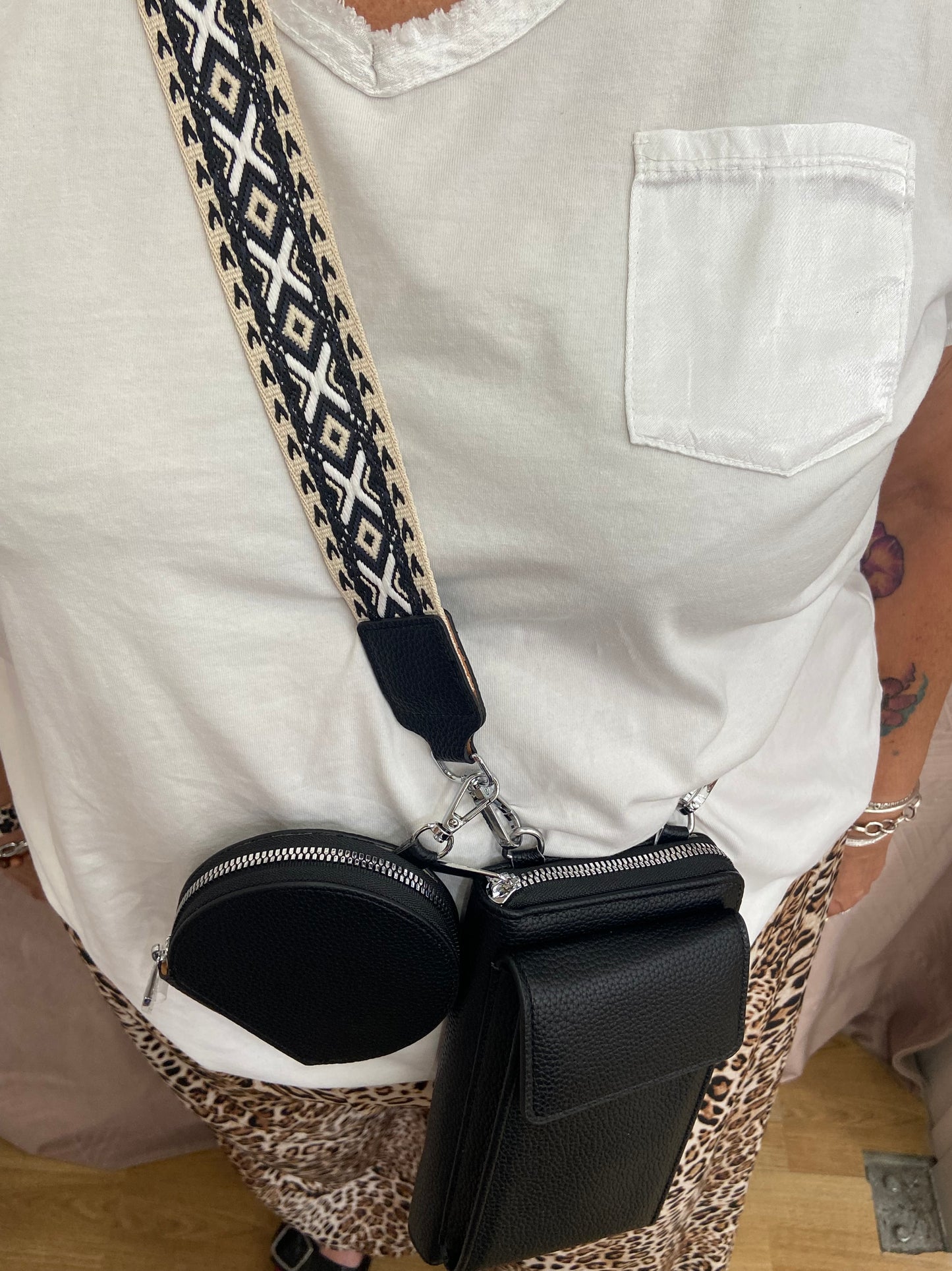 Pochette noire TÉLÉPHONE