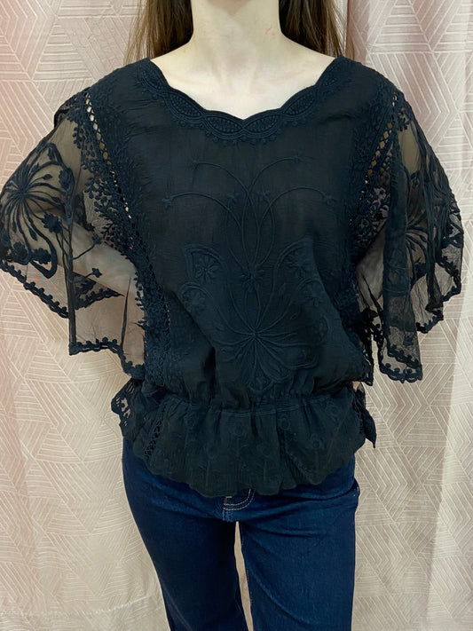 Blouse noire GIGI