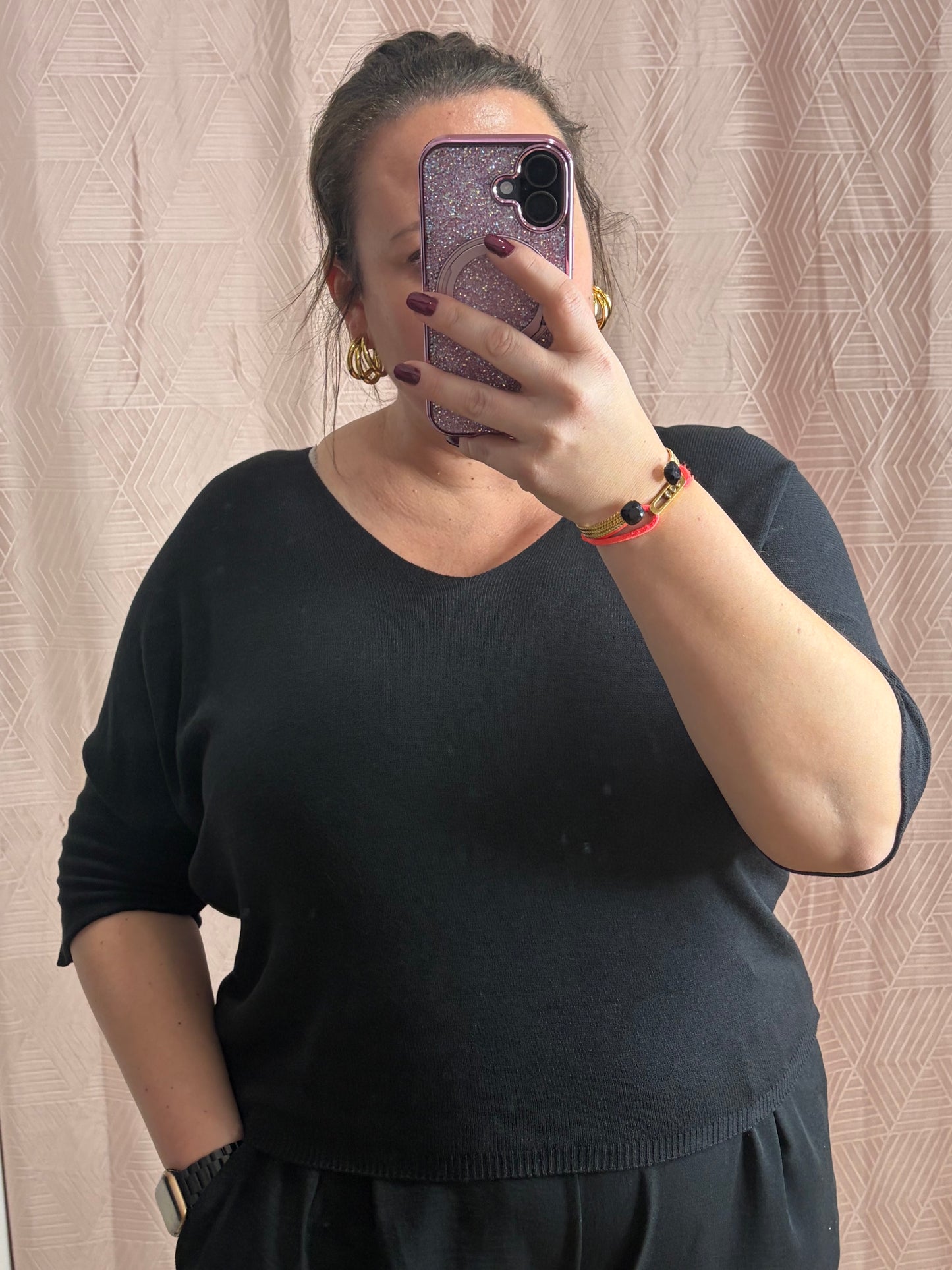 Pull noir SAM