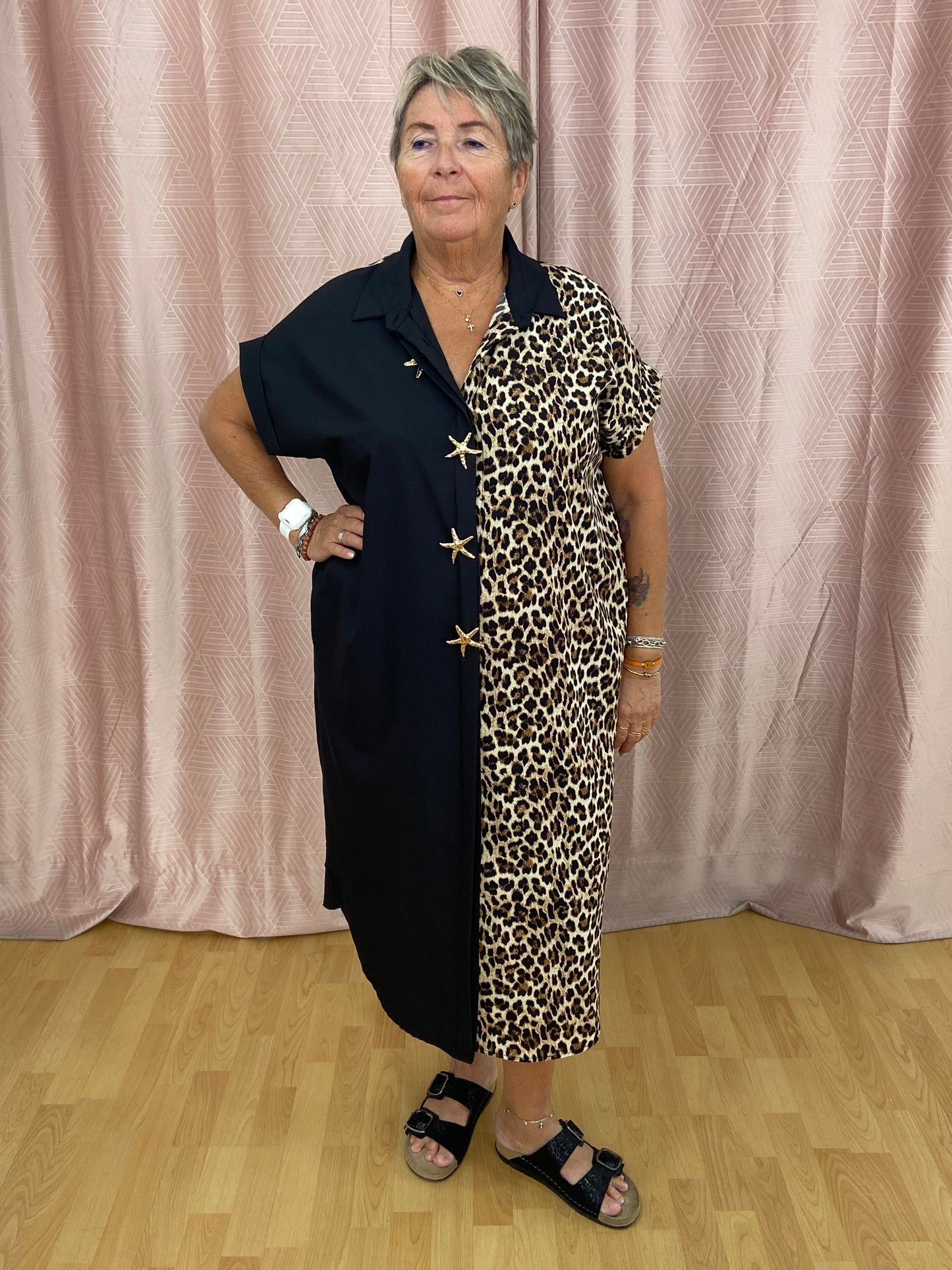 Robe bicolore ÉTOILE DE MER