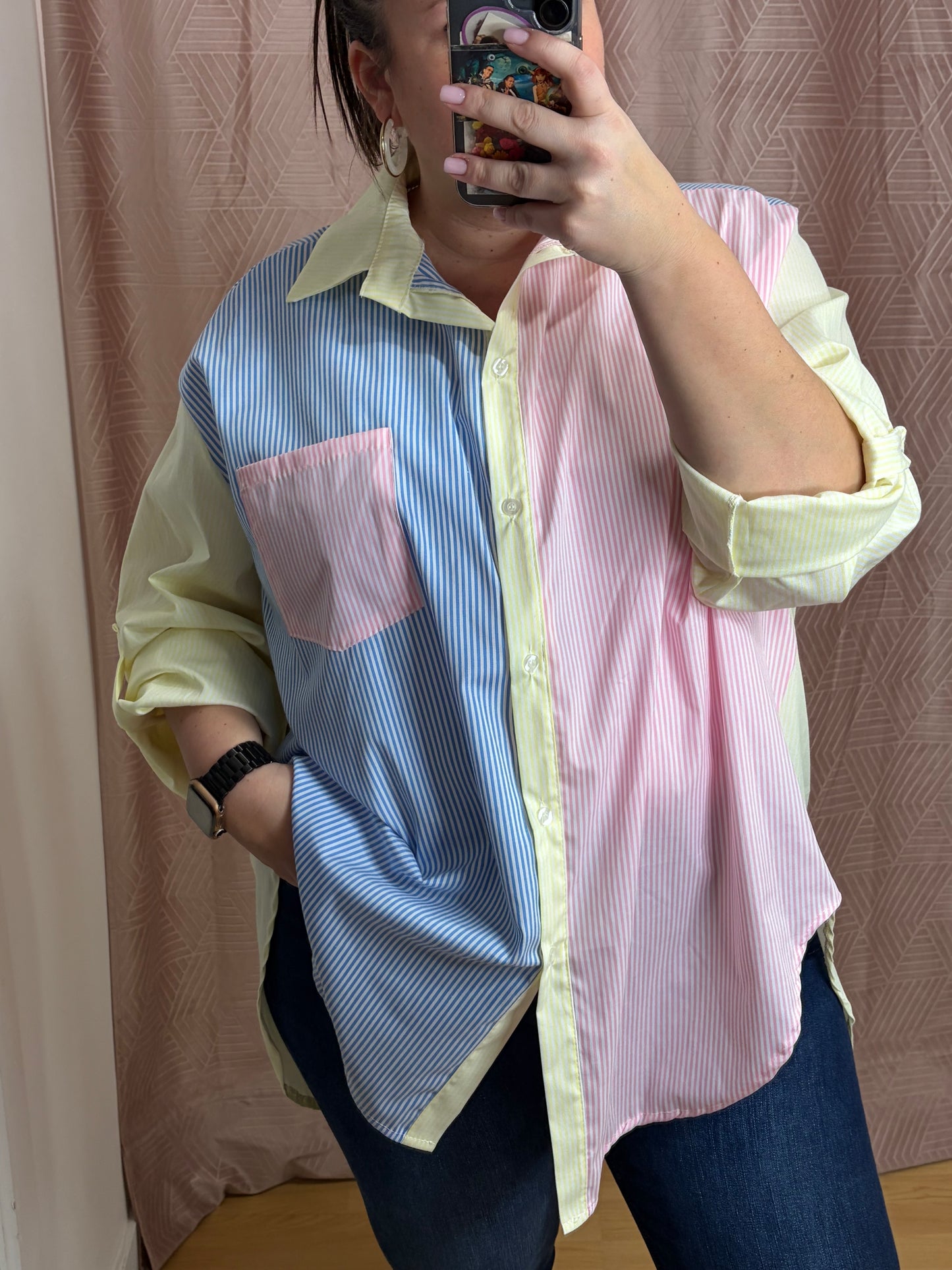 Chemise jaune GT ROSITA