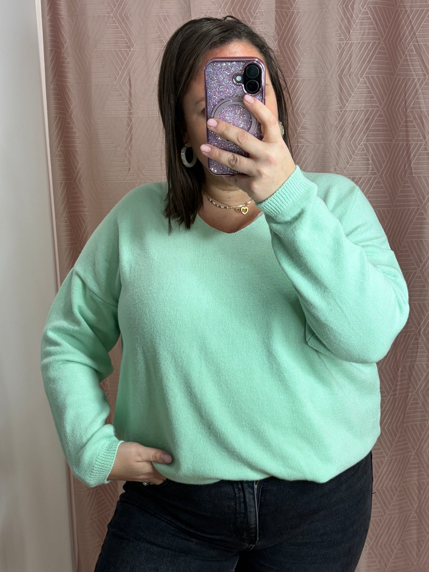 Pull vert d'eau GT GOODVIBES