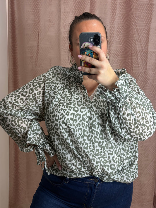 Blouse kaki GT SPRING