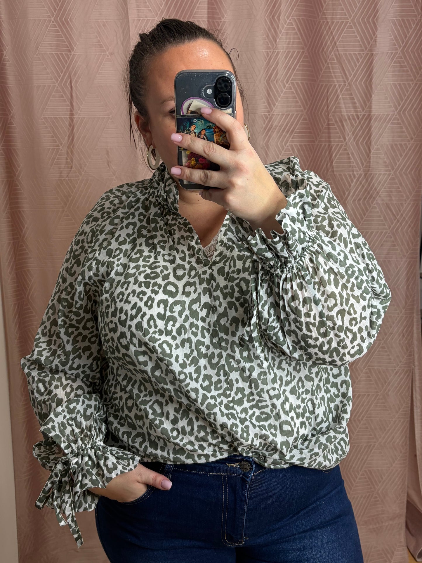 Blouse kaki GT SPRING