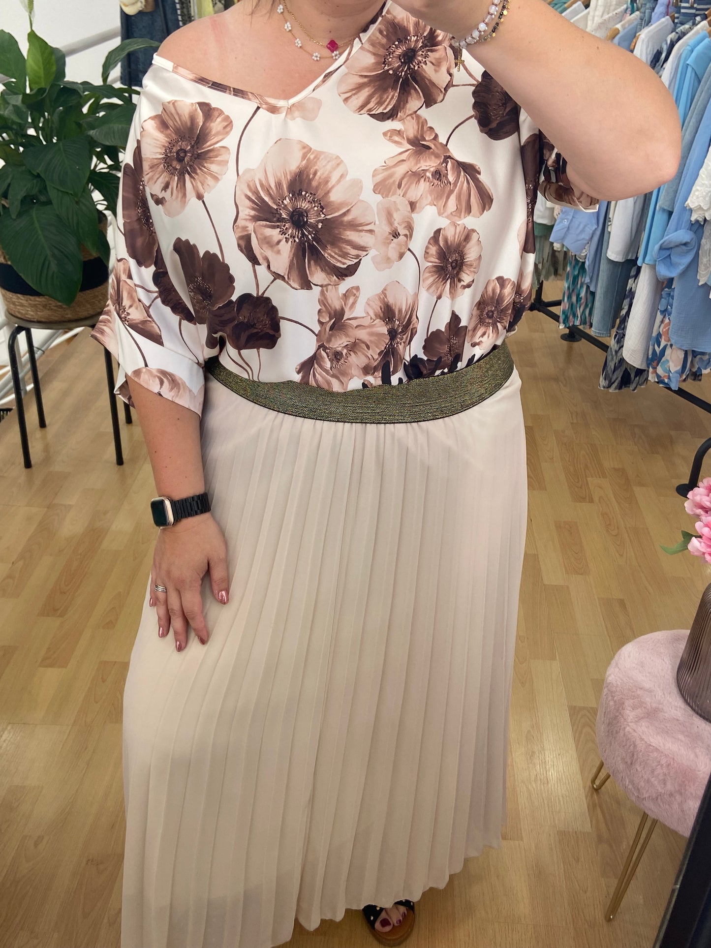 Jupe beige GT SOLEIL