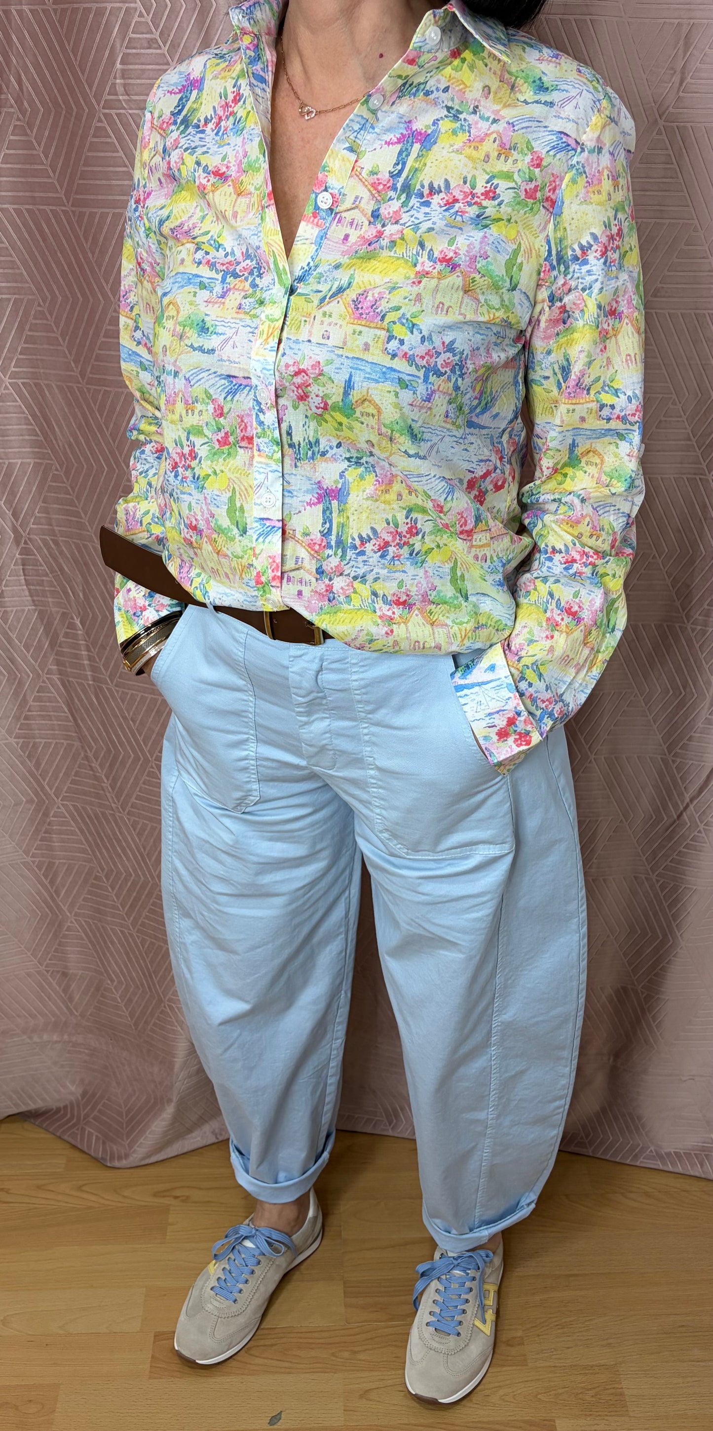 Pantalon kaki BARREL