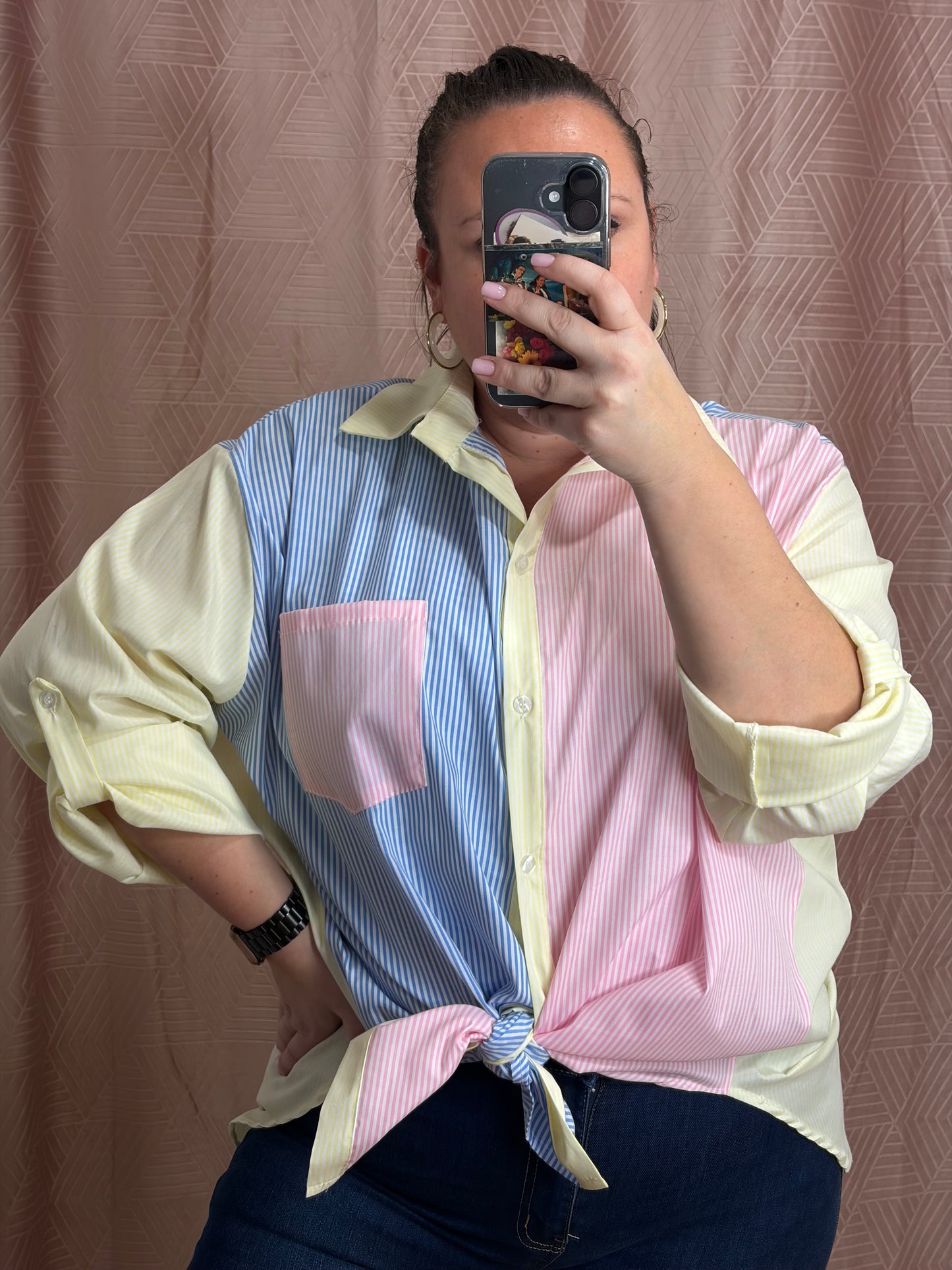 Chemise jaune GT ROSITA