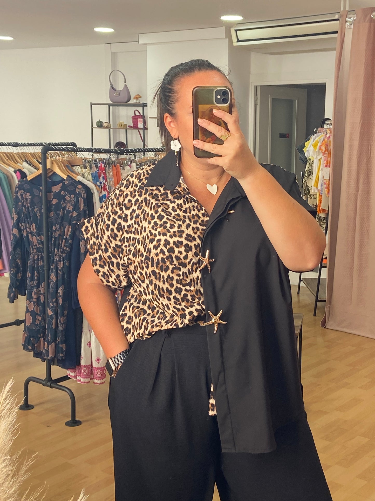 Chemise bicolore ÉTOILE