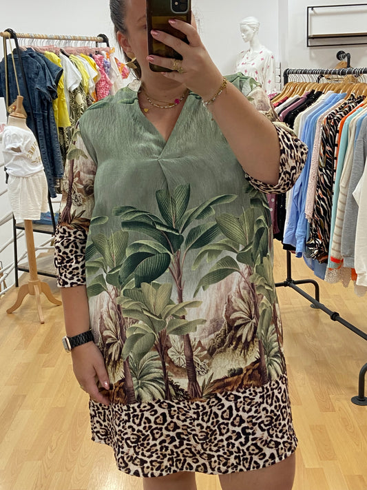 Robe kaki SAVANA
