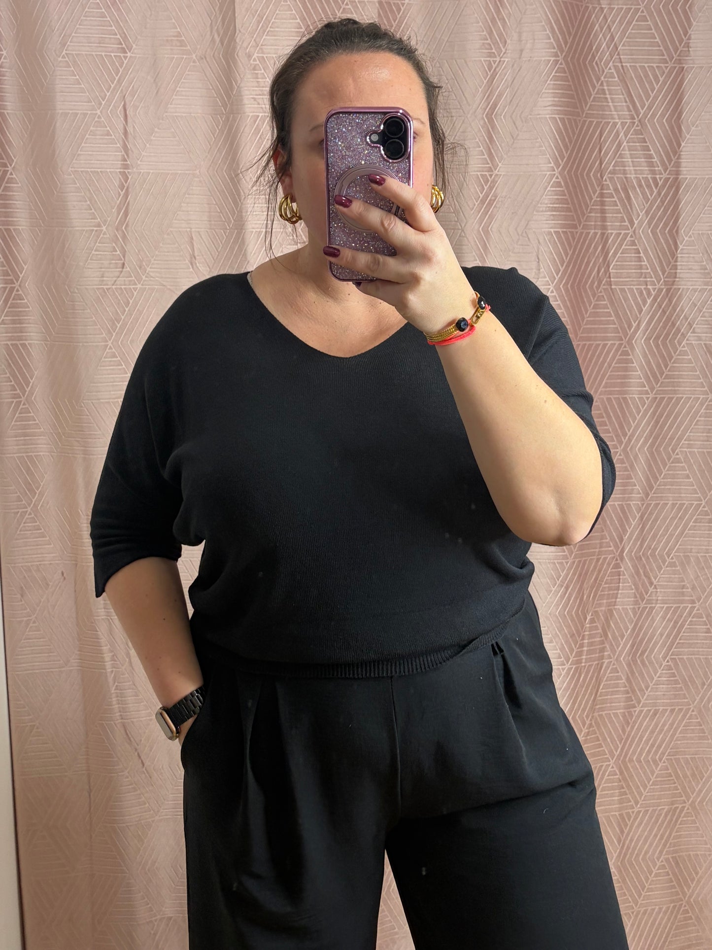 Pull noir SAM
