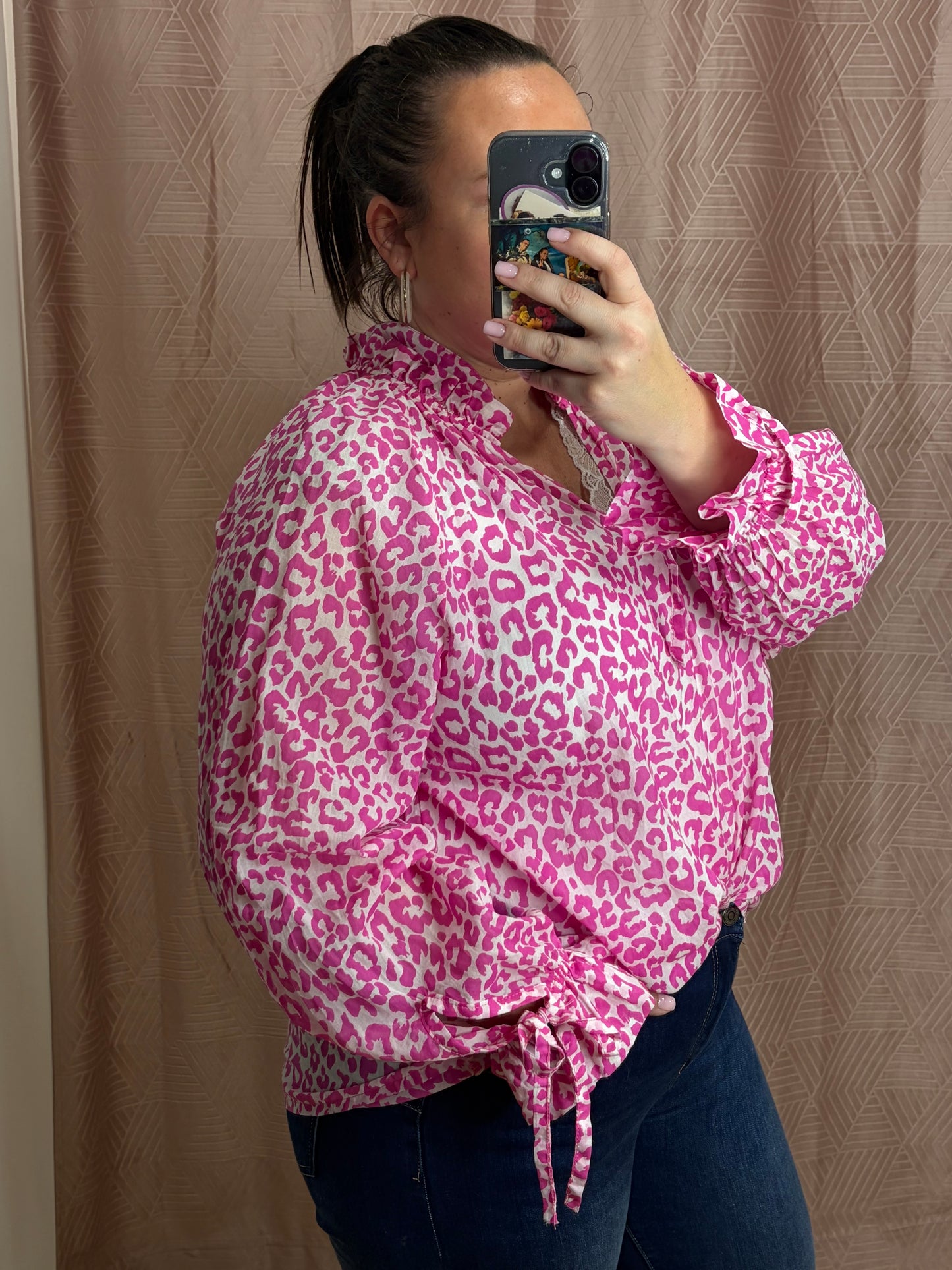 Blouse fuchsia GT SPRING