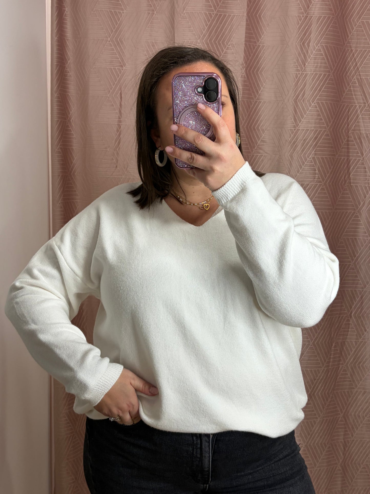 Pull blanc GT GOODVIBES