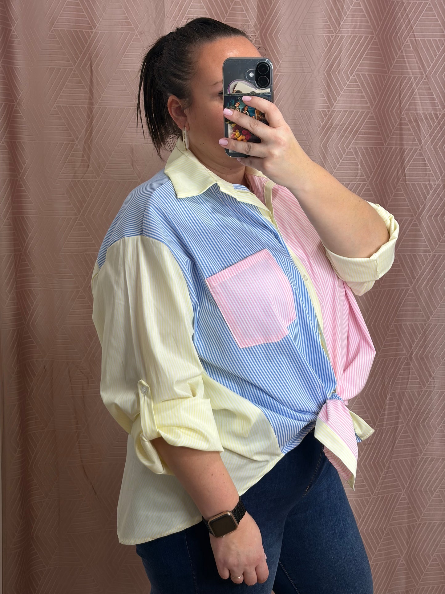 Chemise jaune GT ROSITA