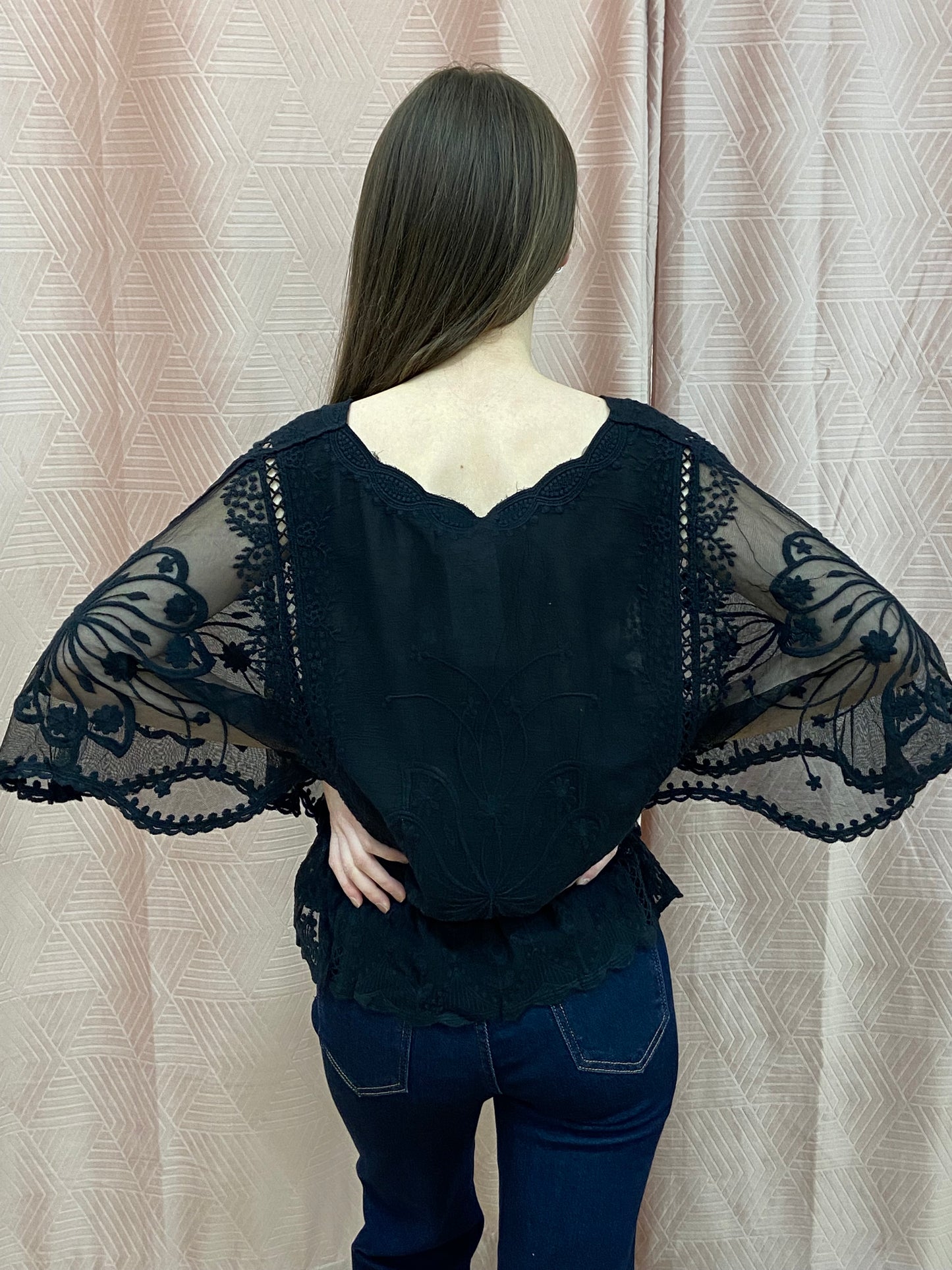 Blouse noire GIGI