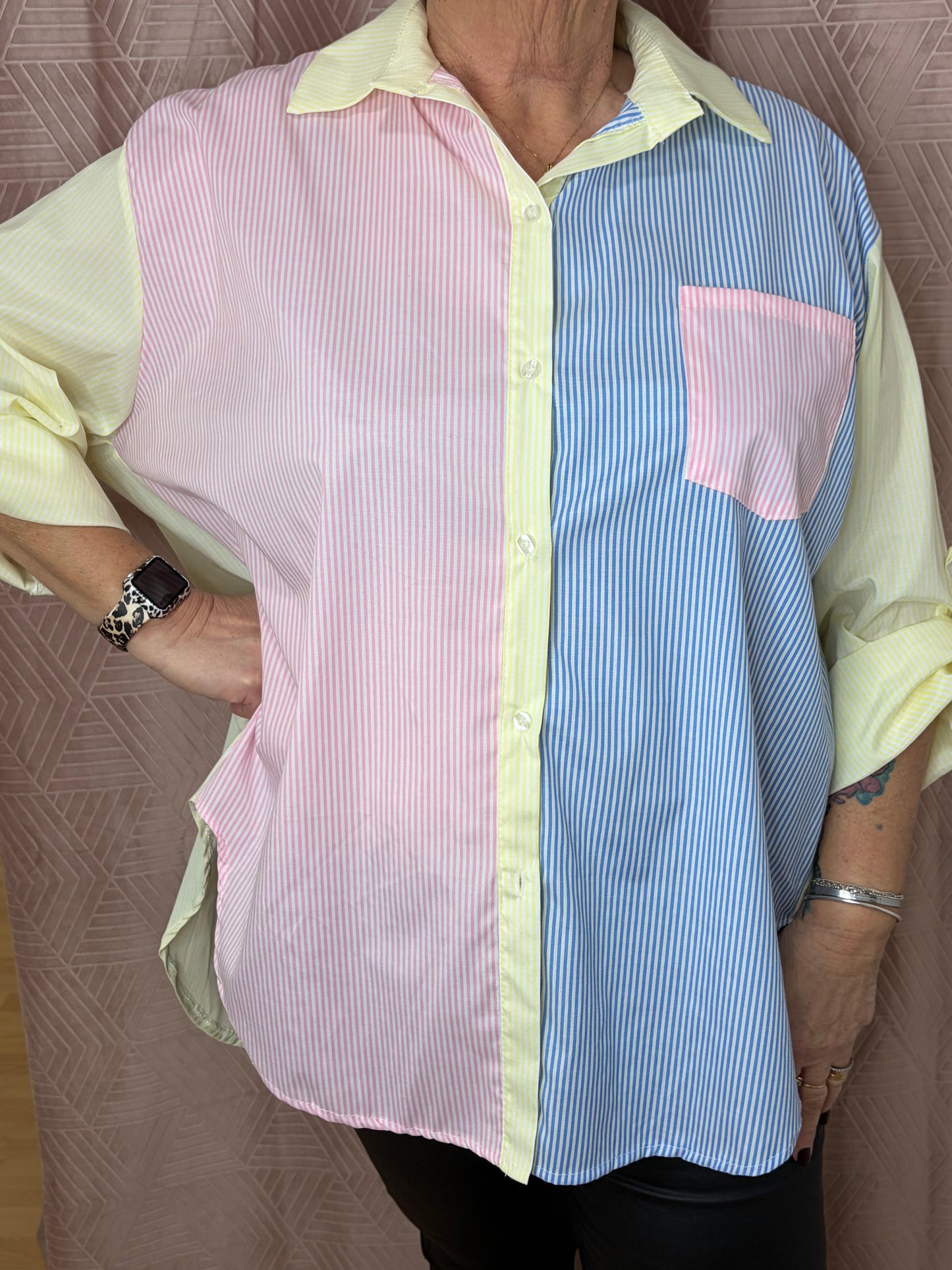 Chemise jaune GT ROSITA