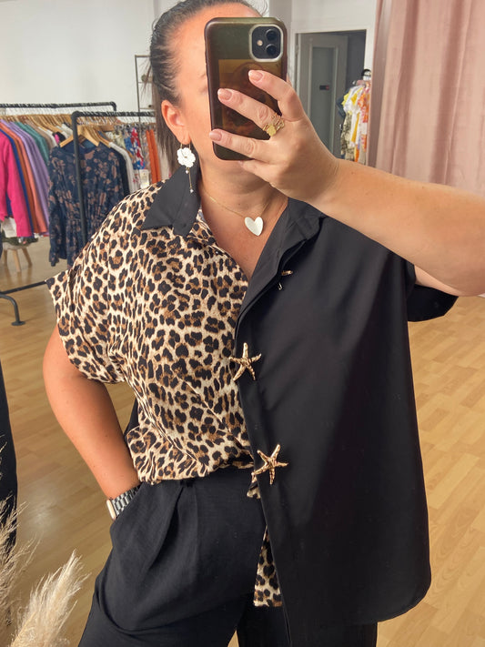 Chemise bicolore ÉTOILE