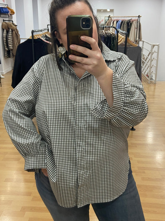 Chemise kaki VICHY