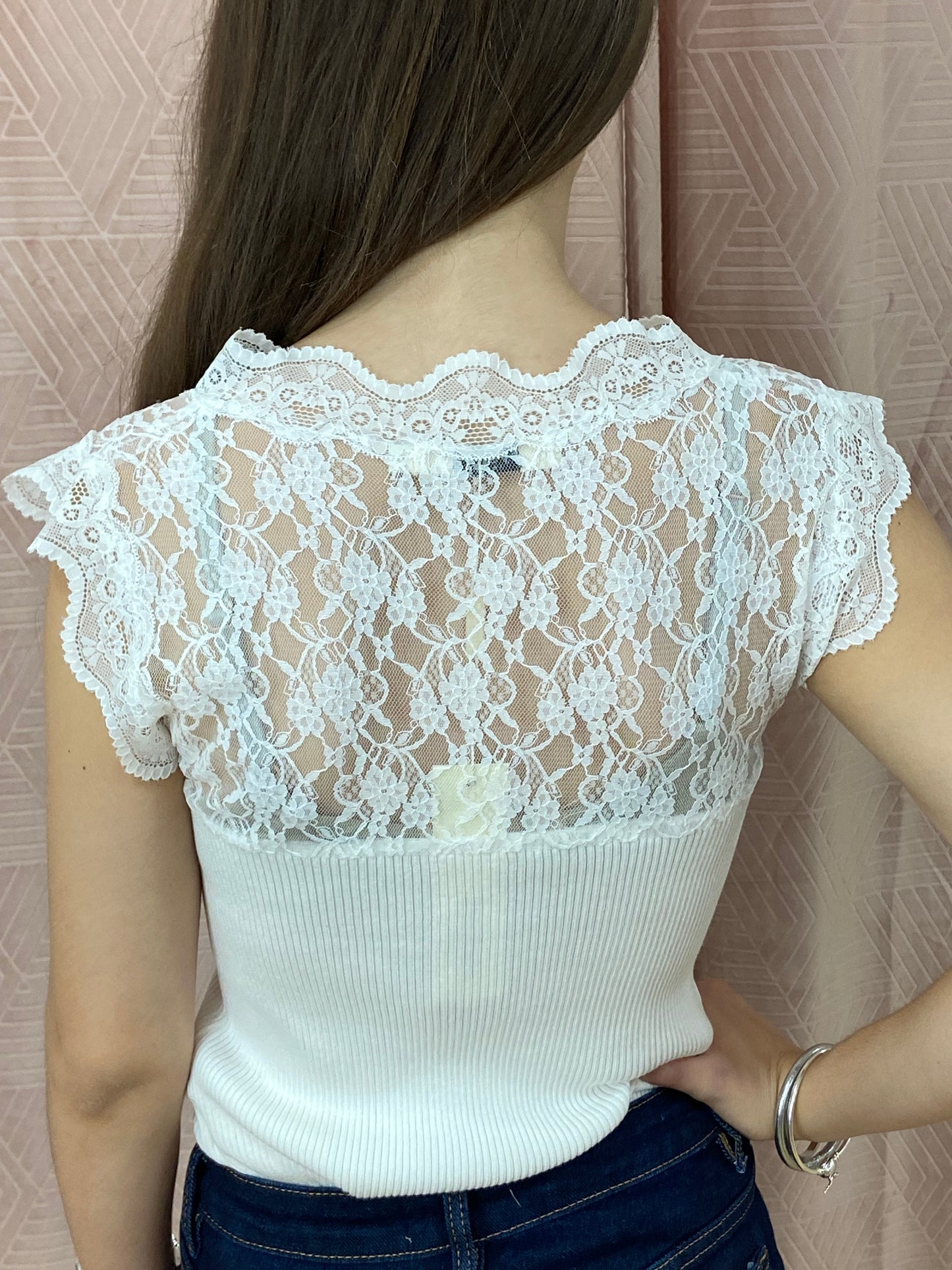 Top blanc CARLA