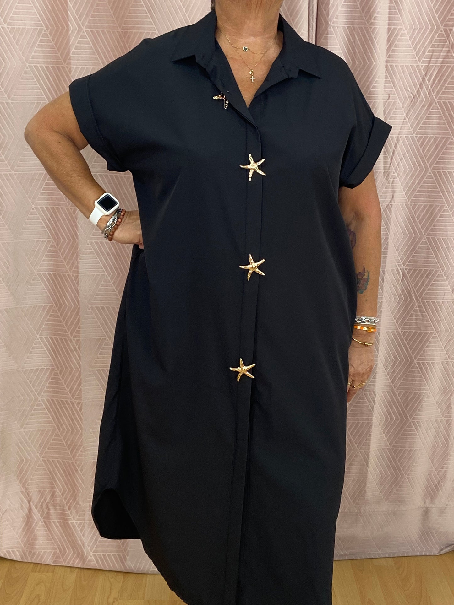 Robe noire  ÉTOILE DE MER