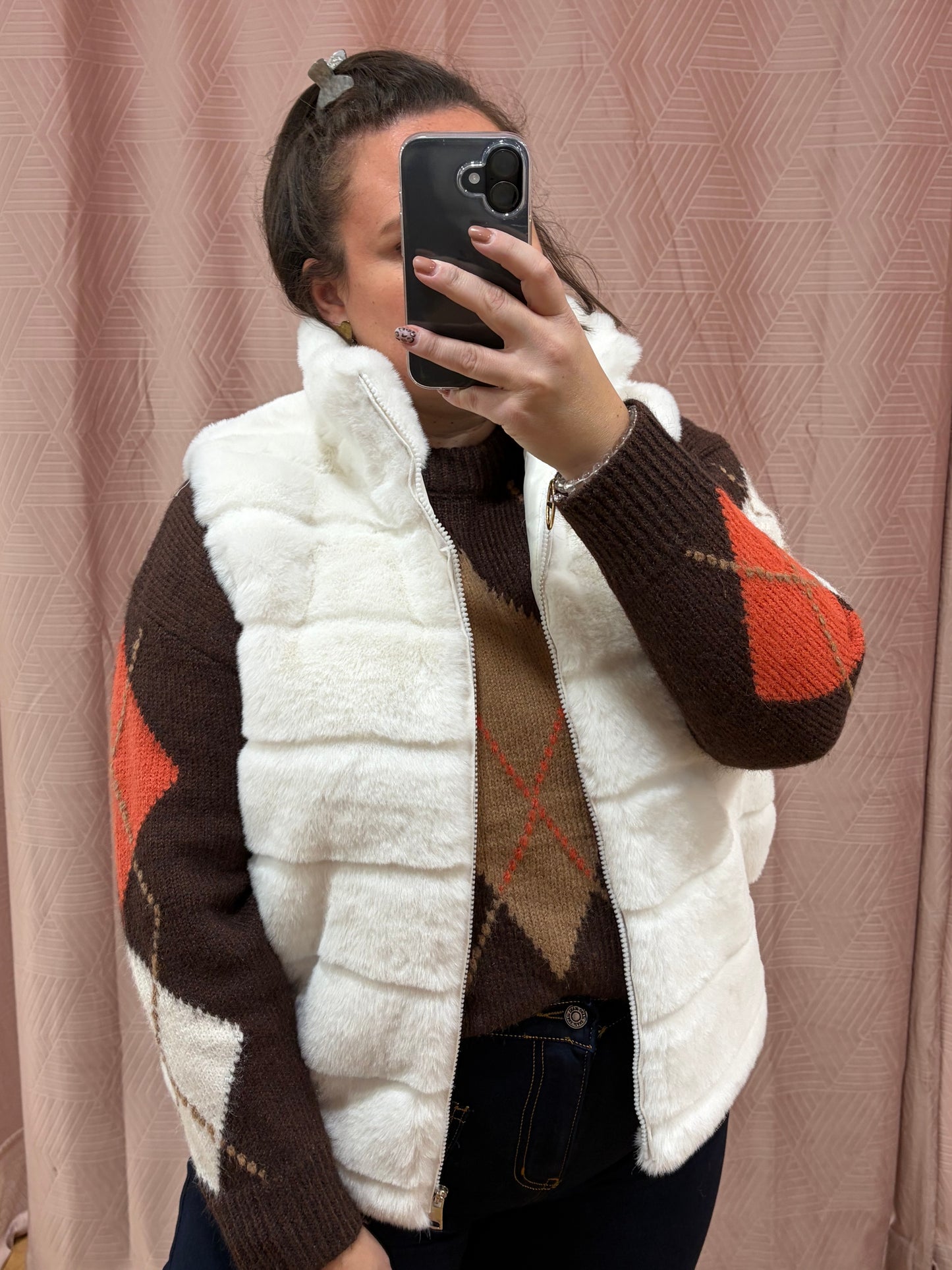 Gilet blanche GT MOUMOUTE