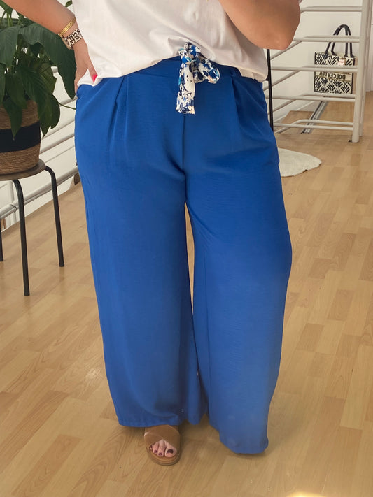 Pantalon bleu roi GT NINA