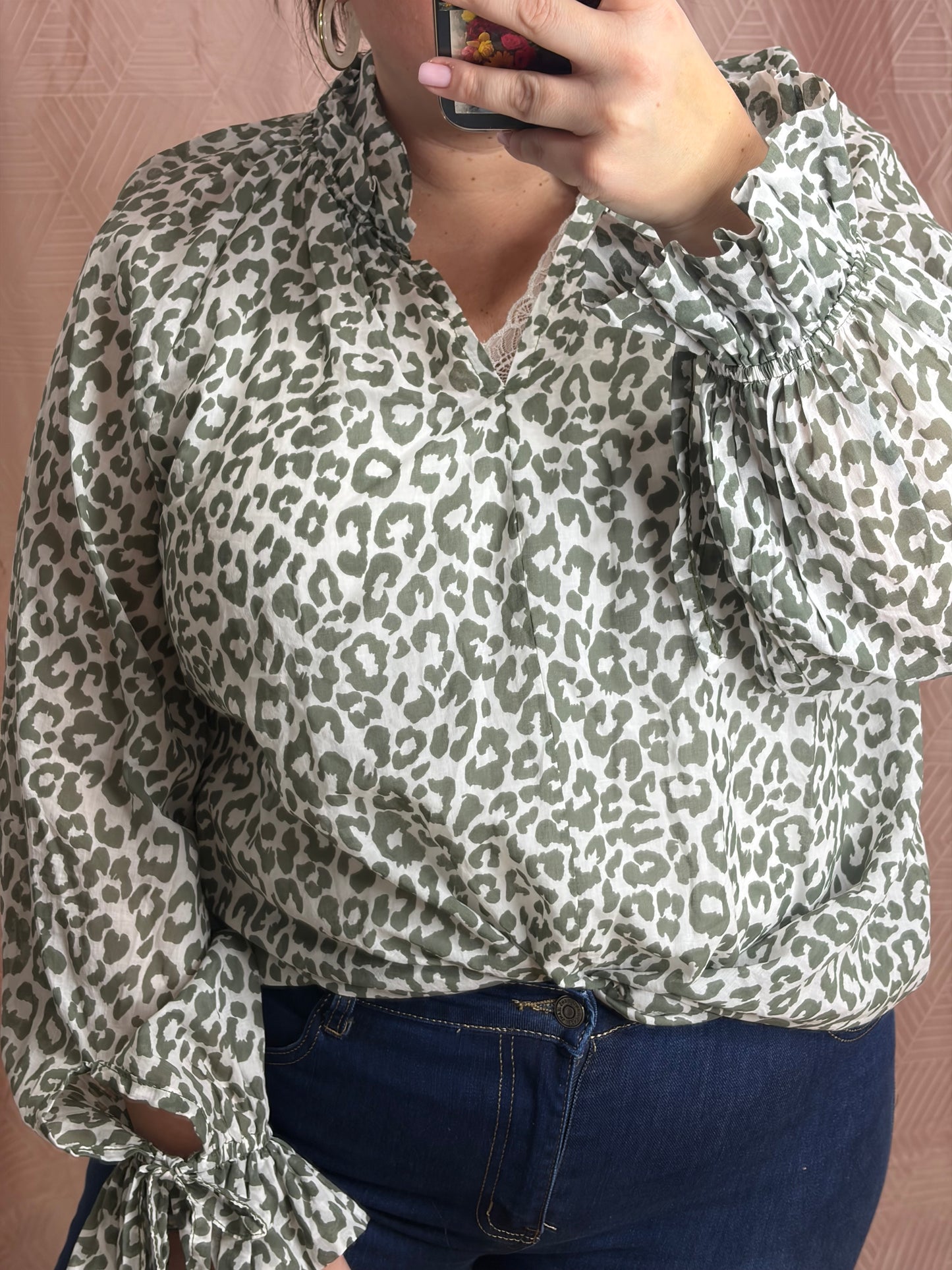 Blouse kaki GT SPRING