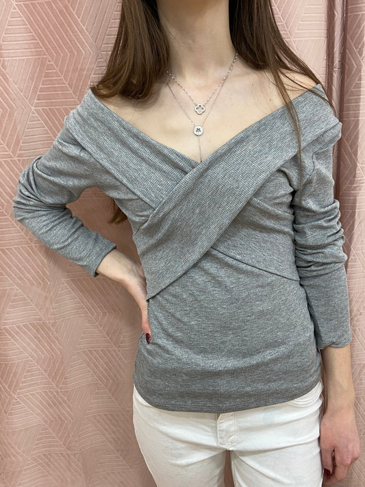 Top gris FANNY