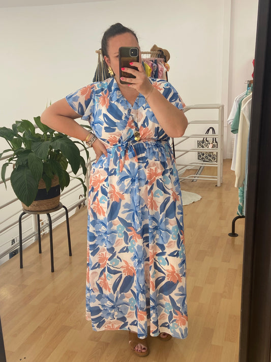 Robe bleu ciel FIONA